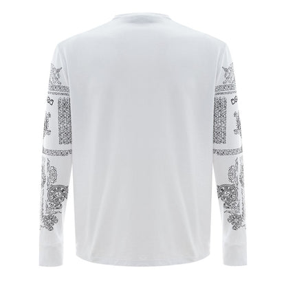 Dsquared² White Cotton T-Shirt