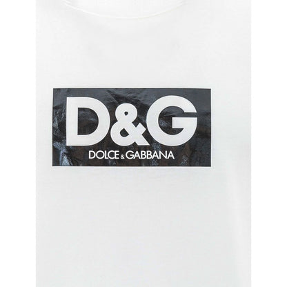 T-shirt Dolce &amp; Gabbana in cotone bianco