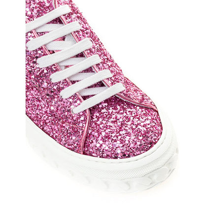 Casadei Sneakers Elegance in Pelle Fucsia