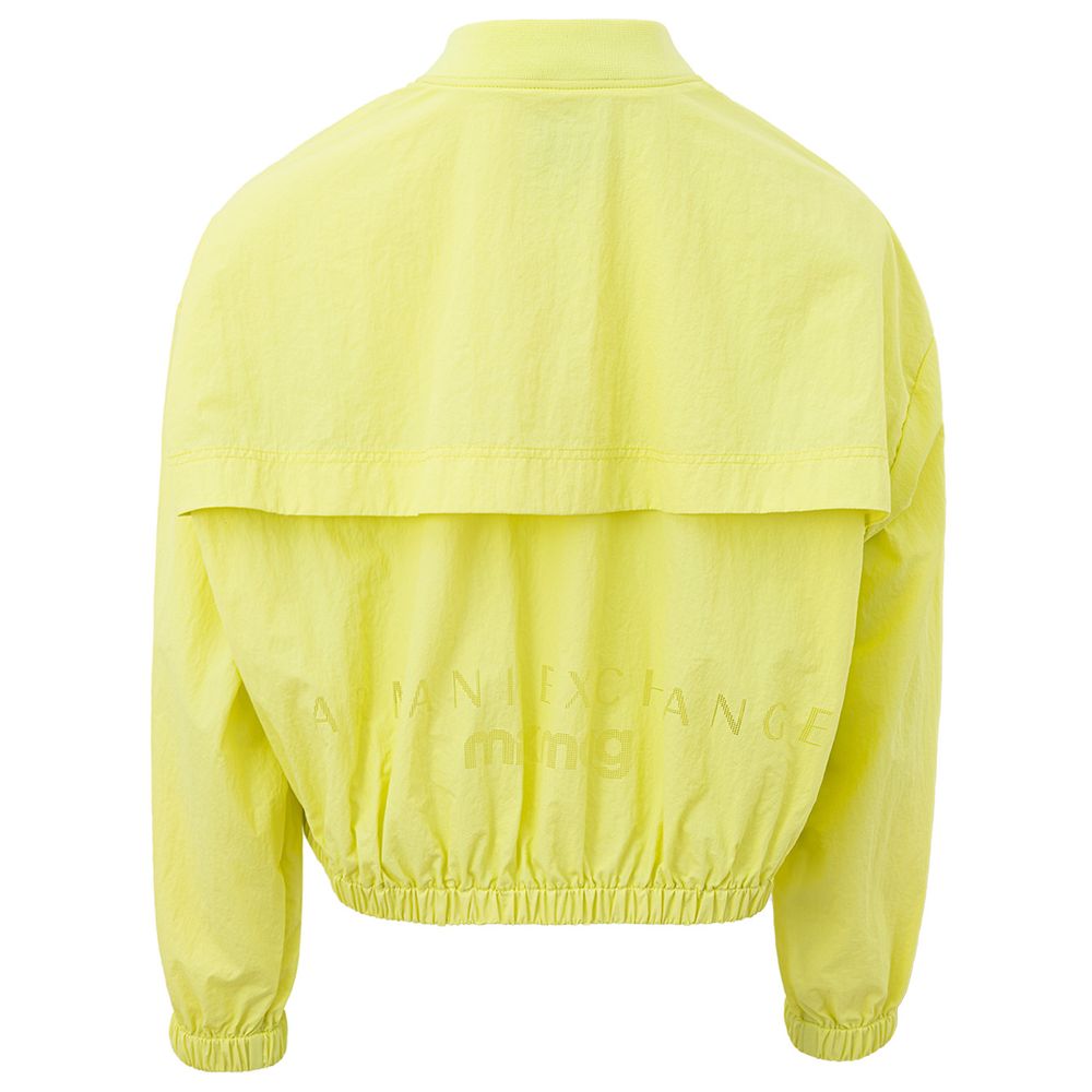 Giacca Armani Exchange Chic Yellow in poliammide per donna