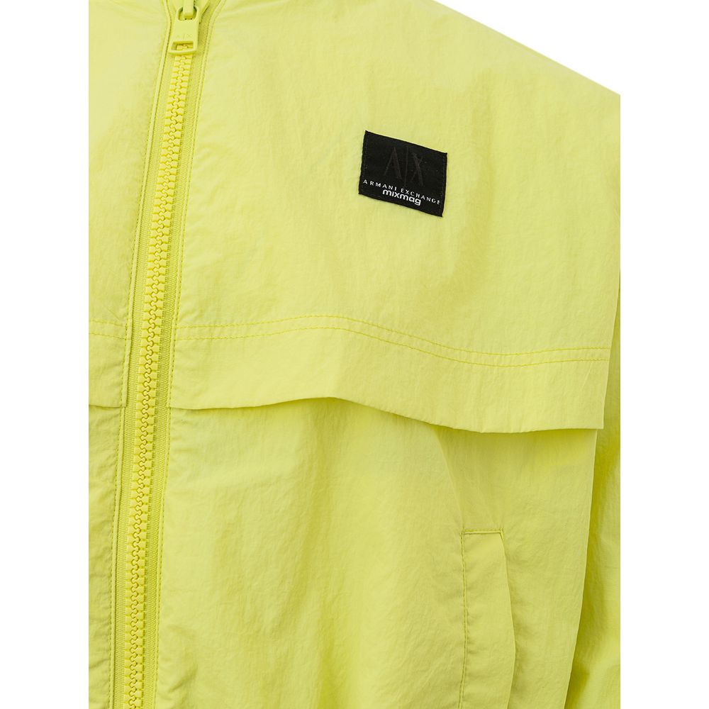 Giacca Armani Exchange Chic Yellow in poliammide per donna