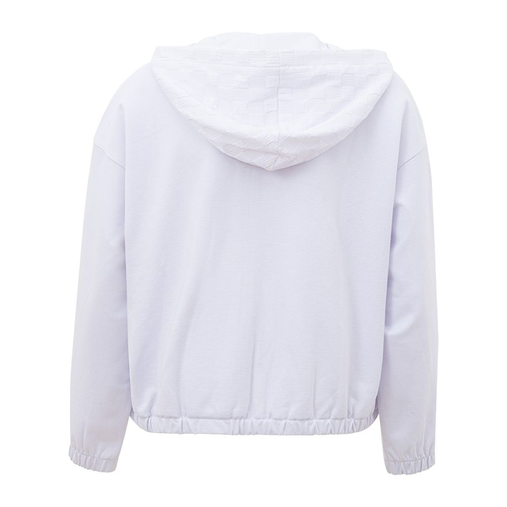 Armani Exchange Maglione Chic in Viscosa Bianco da Donna