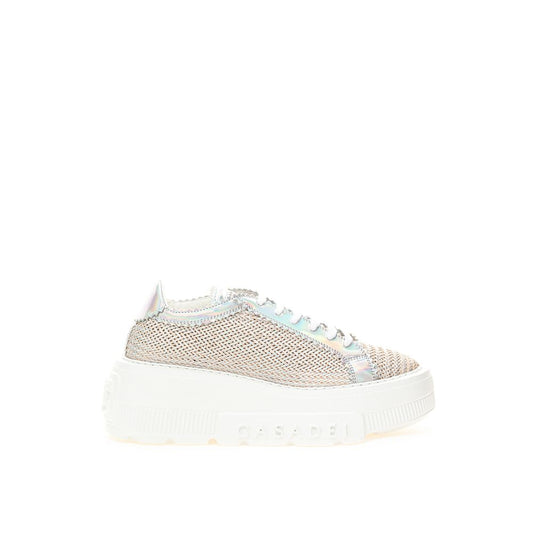 Casadei Sneakers in Eco Pelle Beige