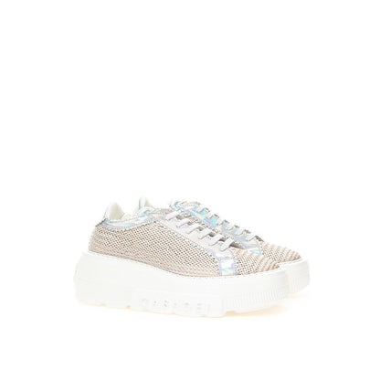 Casadei Sneakers in Eco Pelle Beige