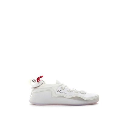 Sneaker in pelle bianca di Christian Louboutin