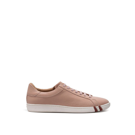 Sneaker Bally in pelle rosa