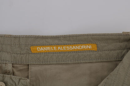 Daniele Alessandrini Chino slim fit beige per uno stile sofisticato