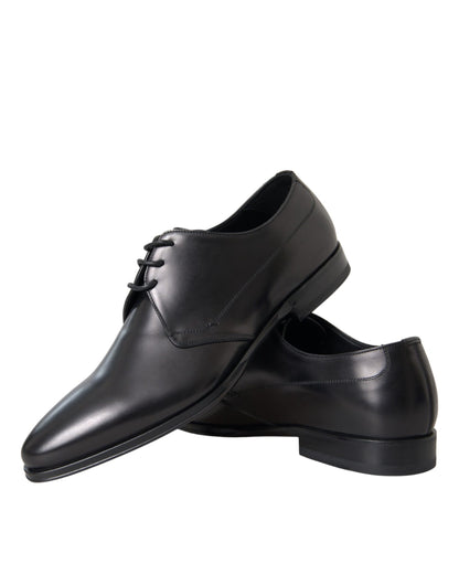 Dolce &amp; Gabbana Scarpe Derby Formali da Uomo in Pelle Nera