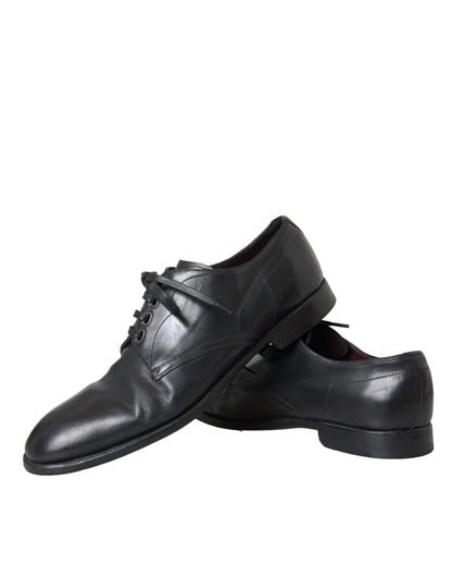 Dolce &amp; Gabbana Scarpe Derby Formali da Uomo in Pelle Nera