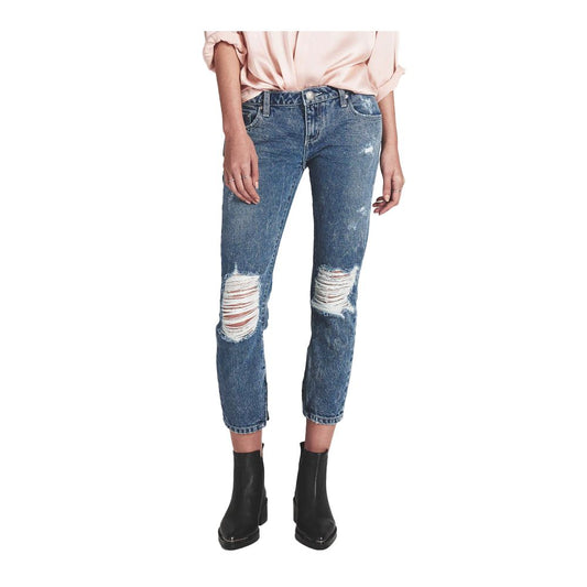 Jeans e pantaloni in cotone blu One Teaspoon