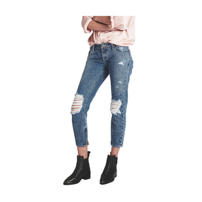 Jeans e pantaloni in cotone blu One Teaspoon