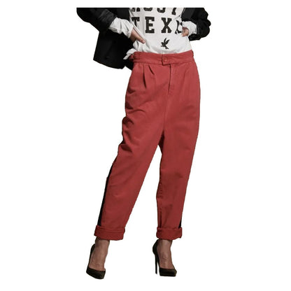 Jeans e pantaloni in cotone rosso One Teaspoon