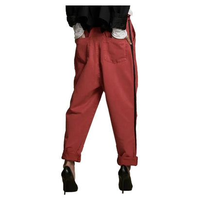 Jeans e pantaloni in cotone rosso One Teaspoon