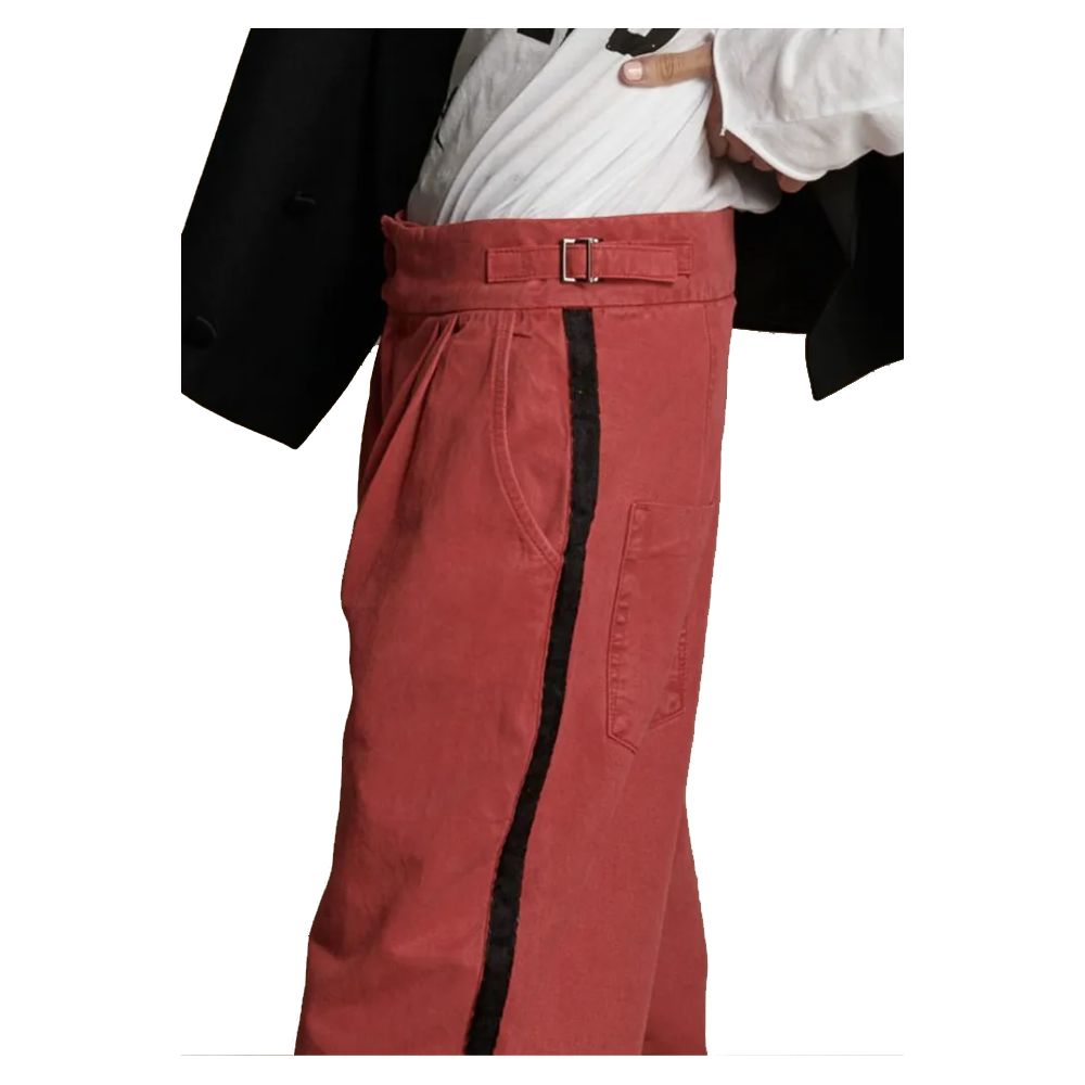 Jeans e pantaloni in cotone rosso One Teaspoon