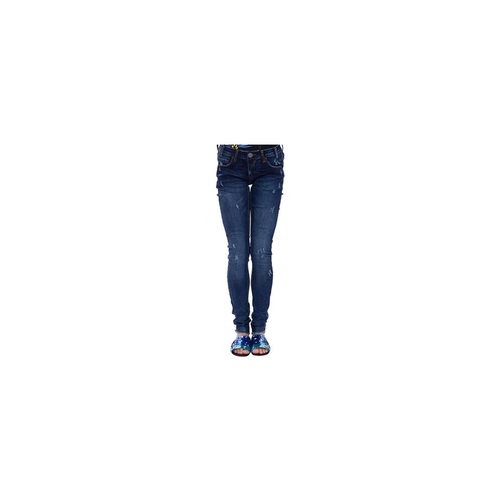 Jeans e pantaloni in cotone blu One Teaspoon