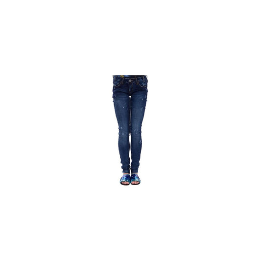 Jeans e pantaloni in cotone blu One Teaspoon