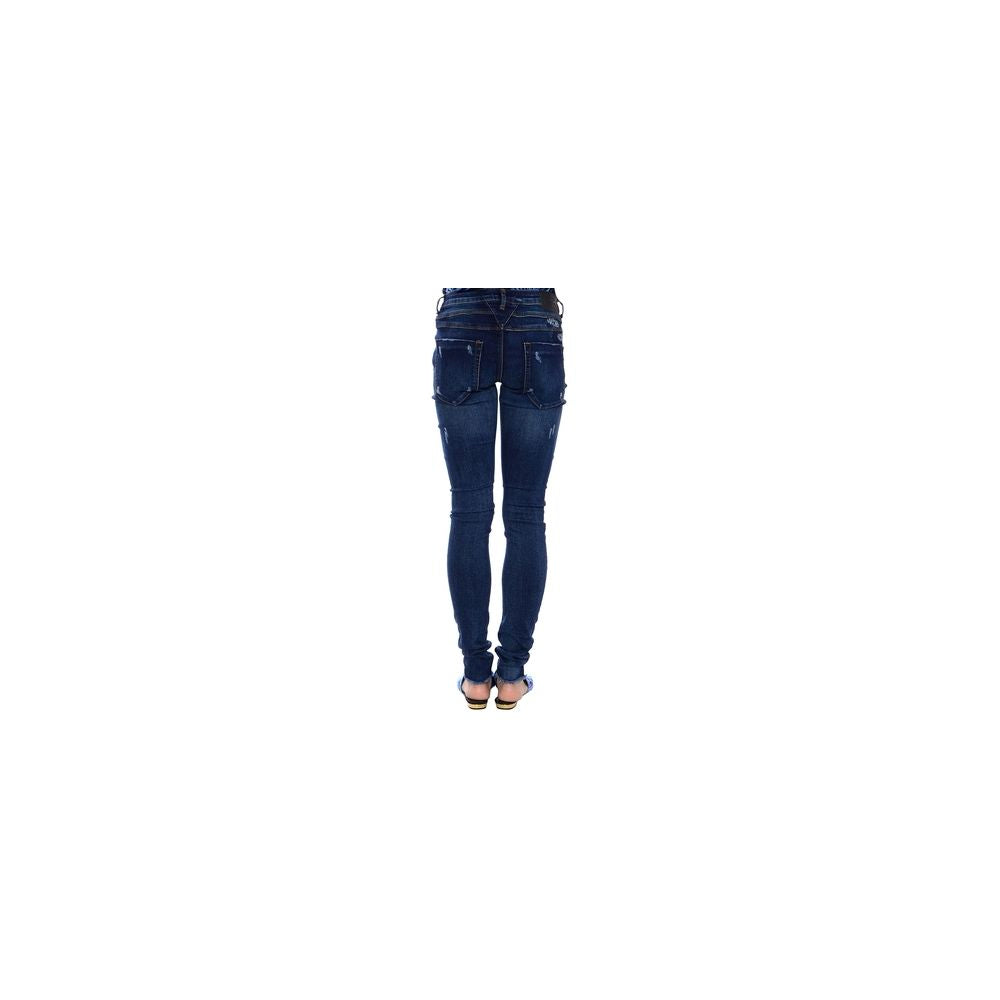 Jeans e pantaloni in cotone blu One Teaspoon