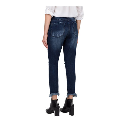 Jeans e pantaloni in cotone blu One Teaspoon