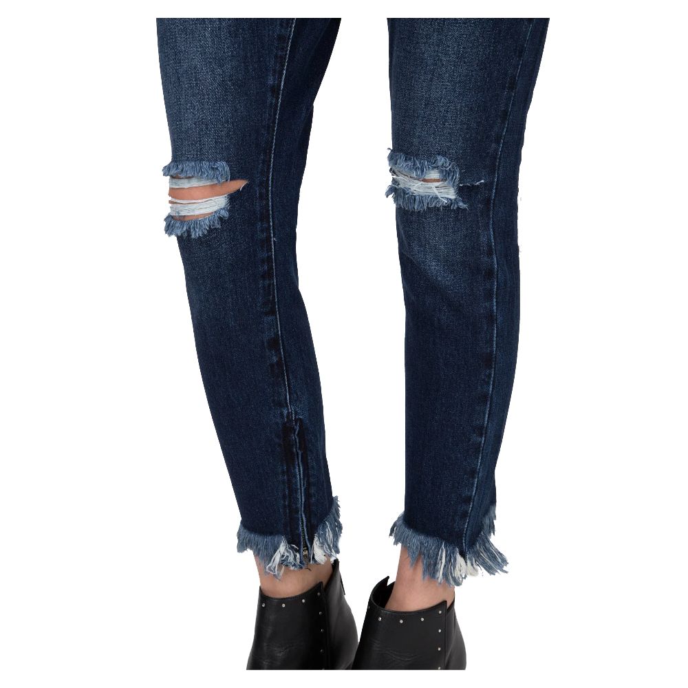 Jeans e pantaloni in cotone blu One Teaspoon