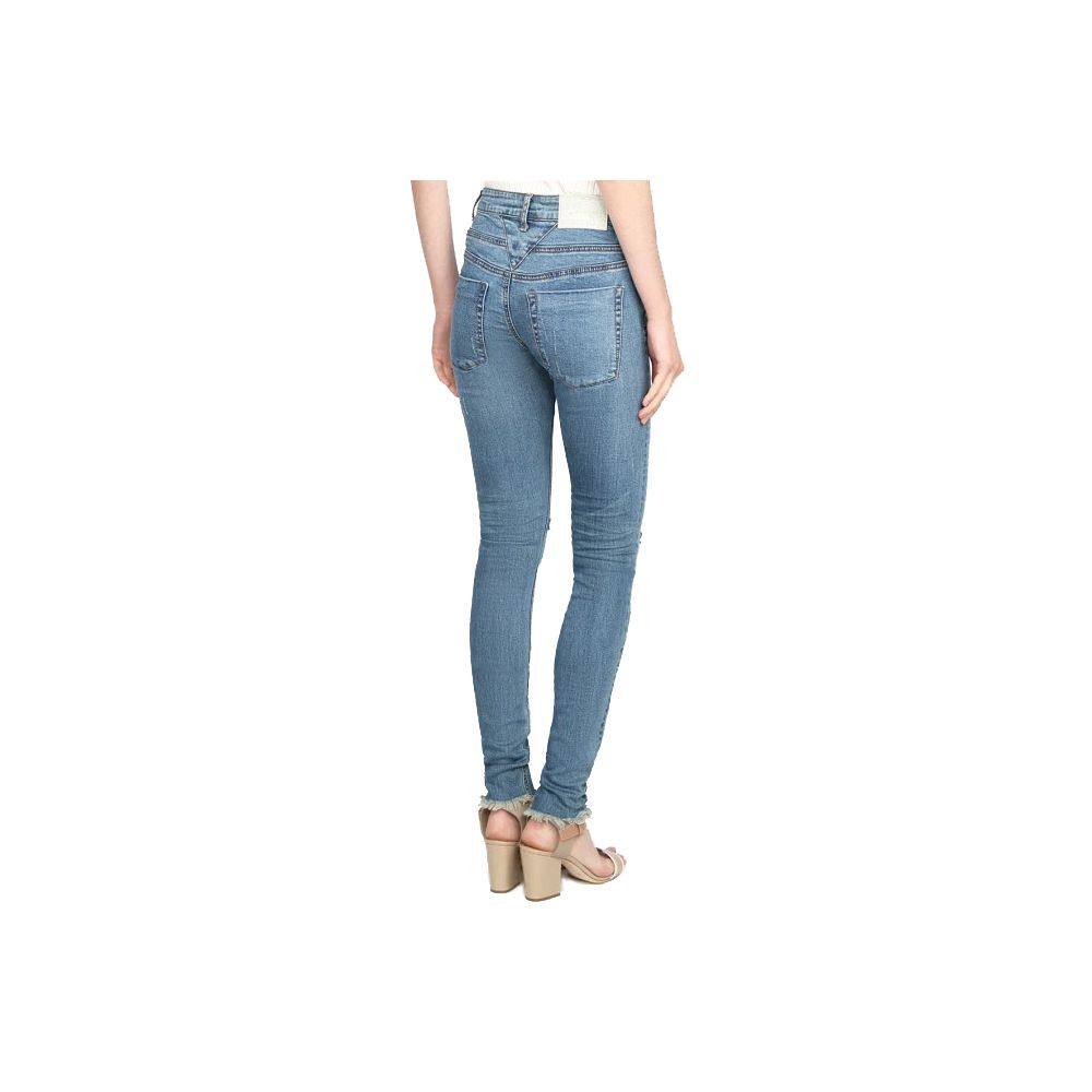 One Teaspoon Blue Cotton Jeans & Pant