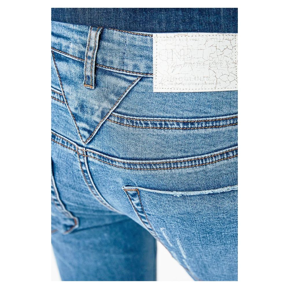 One Teaspoon Blue Cotton Jeans & Pant