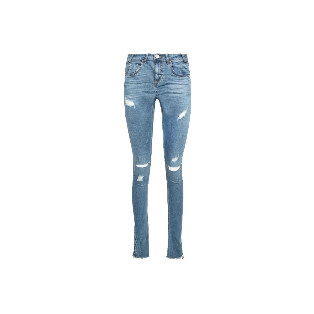 Jeans e pantaloni in cotone blu One Teaspoon