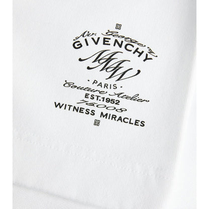 Pantaloncini bianchi in cotone Givenchy