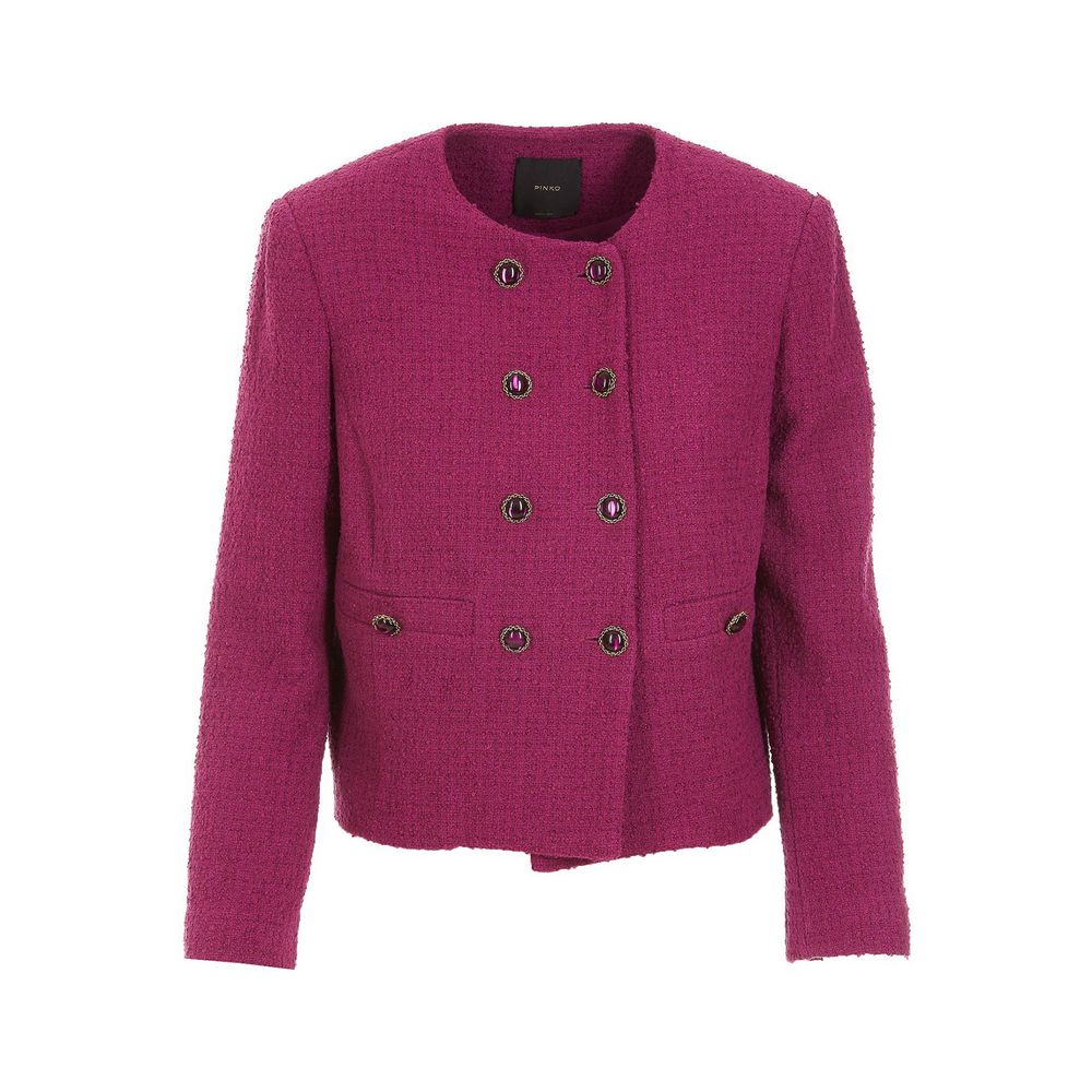 PINKO Abiti e Blazer in Cotone Fucsia