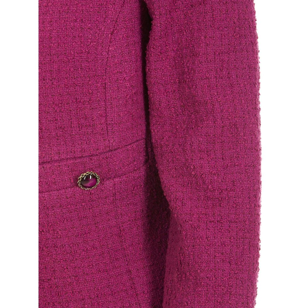 PINKO Abiti e Blazer in Cotone Fucsia