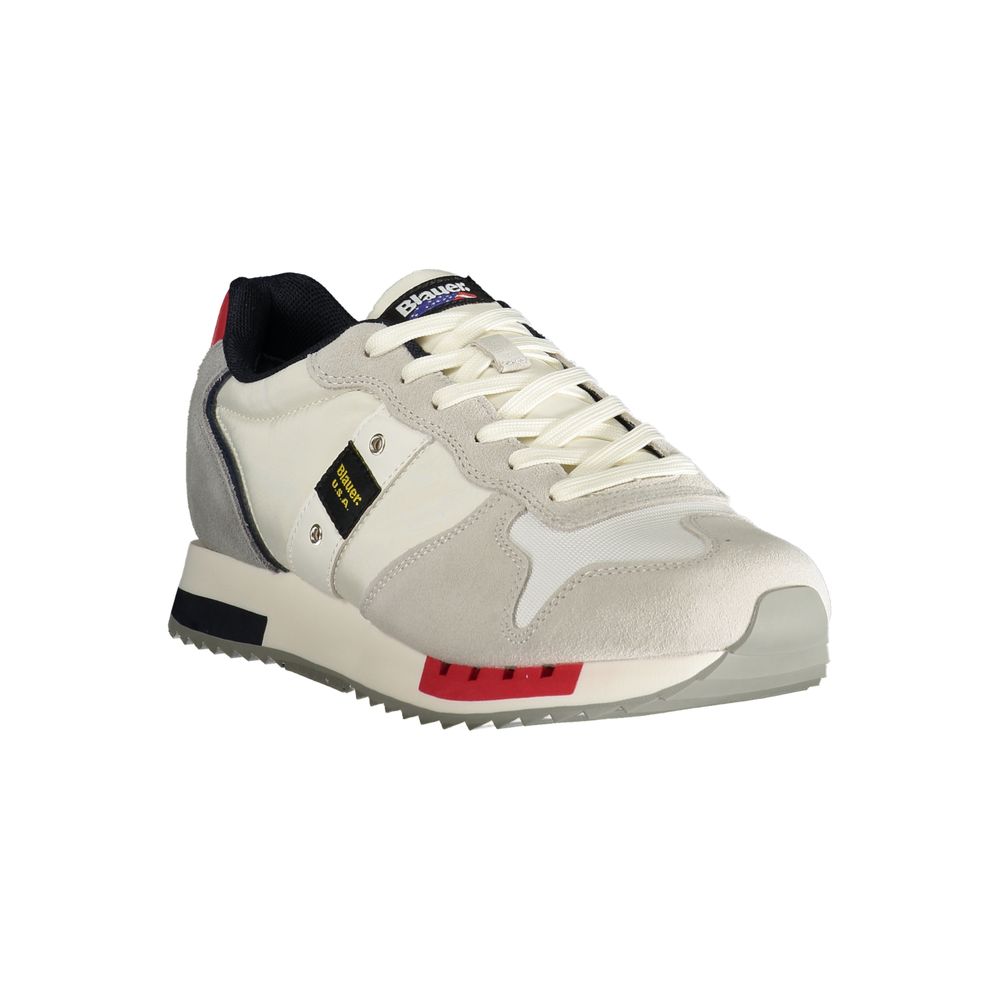 Sneaker Blauer in poliestere bianco