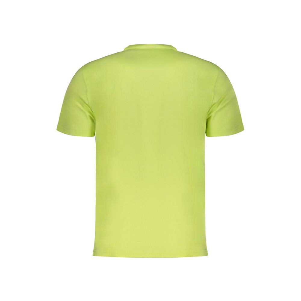 T-shirt Napapijri in cotone giallo