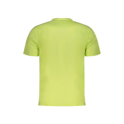 T-shirt Napapijri in cotone giallo