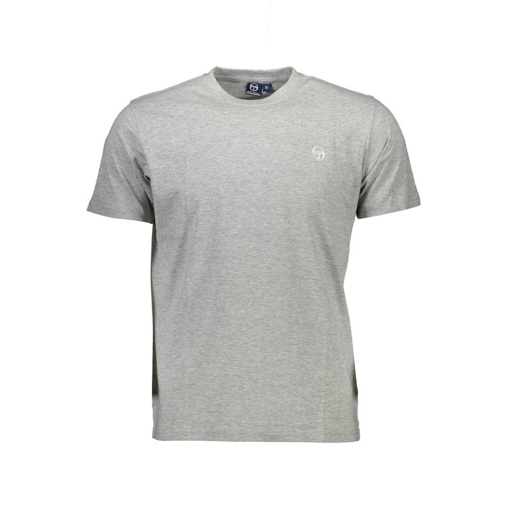 T-shirt Sergio Tacchini in cotone grigio