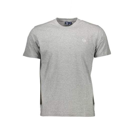 T-shirt Sergio Tacchini in cotone grigio