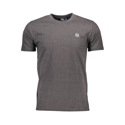 T-shirt Sergio Tacchini in cotone grigio