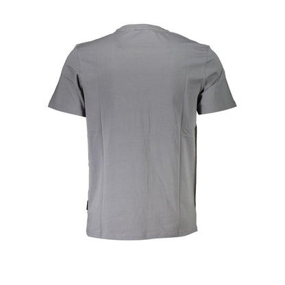 T-shirt Napapijri in cotone grigio