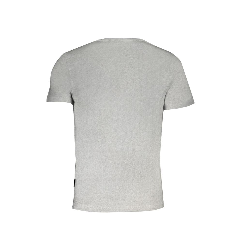 T-shirt Napapijri in cotone grigio