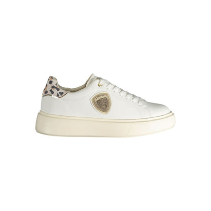 Sneaker Blauer in poliestere bianco