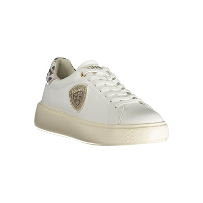 Sneaker Blauer in poliestere bianco