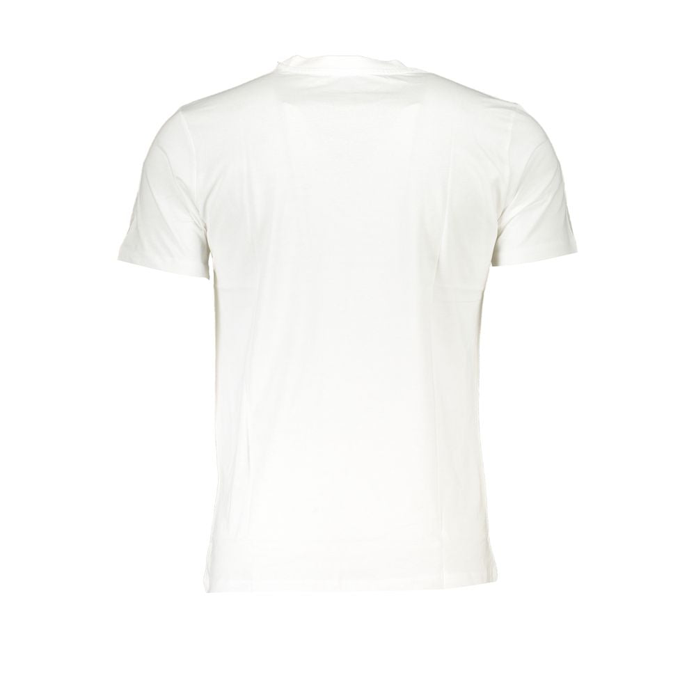 Cavalli Class White Cotton T-Shirt