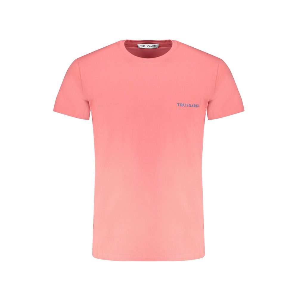 T-shirt in cotone rosa Trussardi