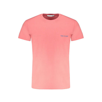 T-shirt in cotone rosa Trussardi