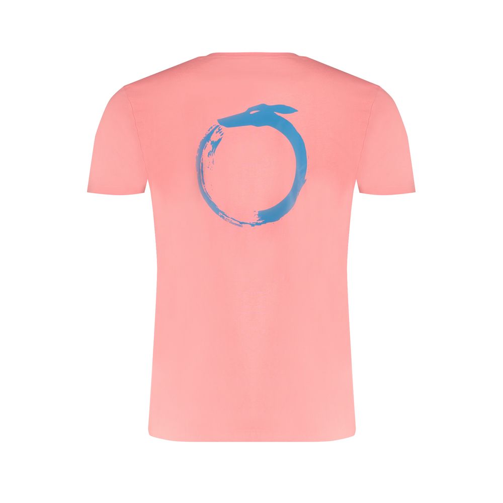 T-shirt in cotone rosa Trussardi