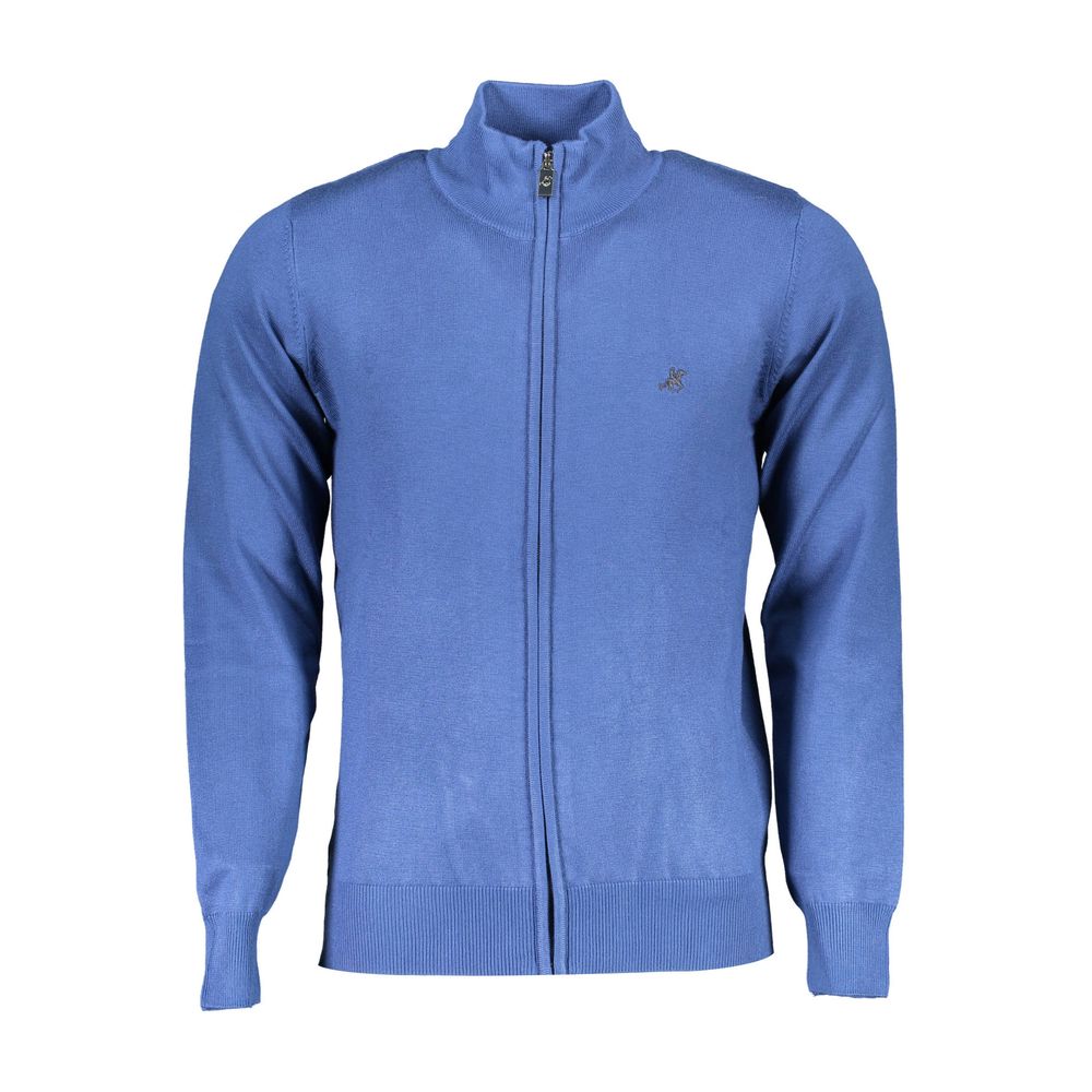 Maglione in nylon blu Grand Polo degli Stati Uniti