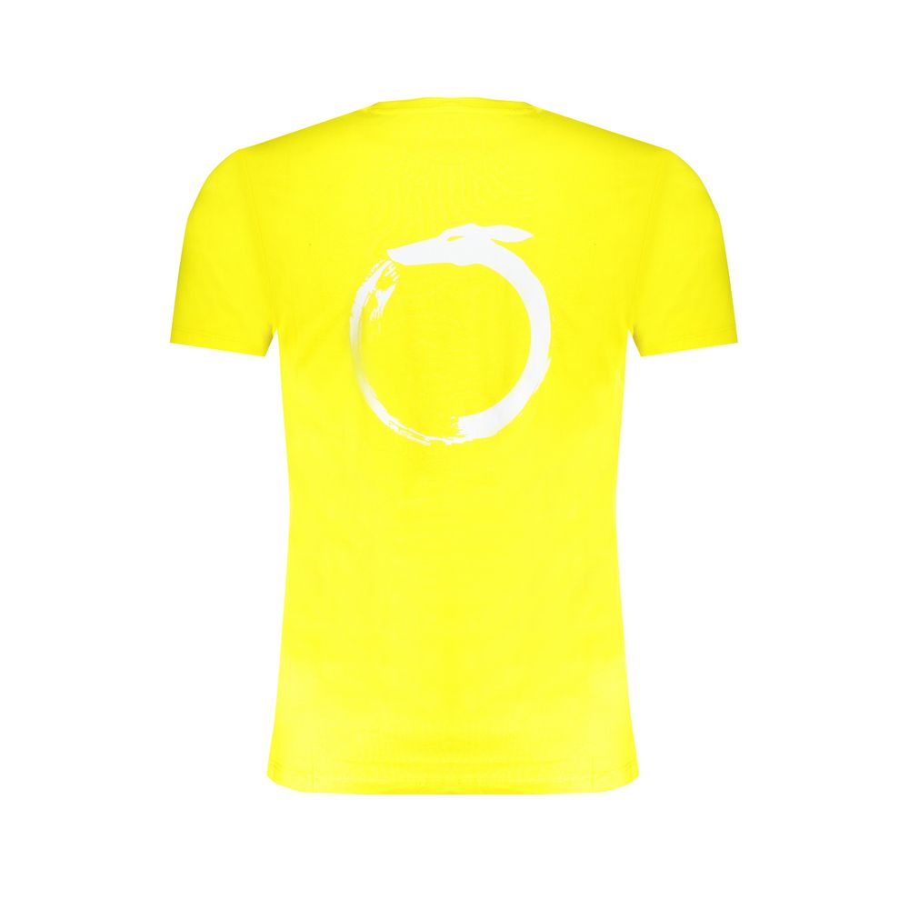 T-shirt in cotone giallo Trussardi