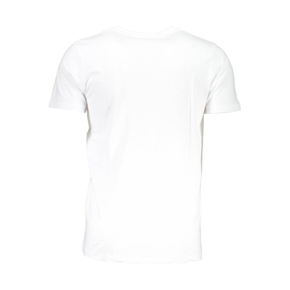 T-shirt Scuola Nautica in cotone bianco