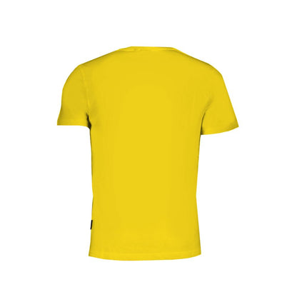 T-shirt Napapijri in cotone giallo