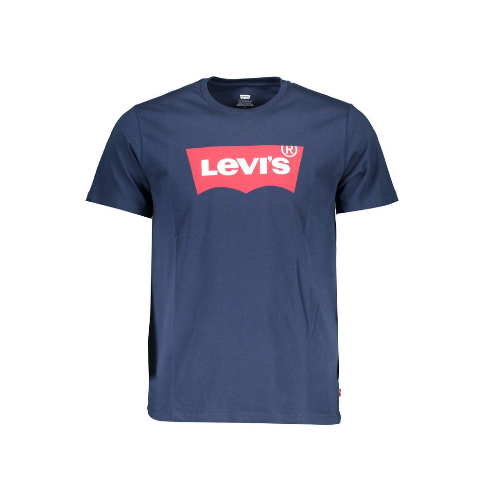 Levi's Classic Crew Neck T-shirt blu con logo