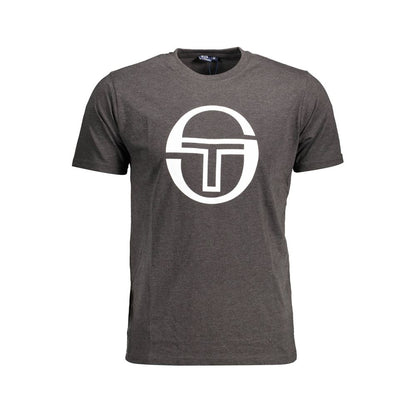 T-shirt Sergio Tacchini in cotone grigio