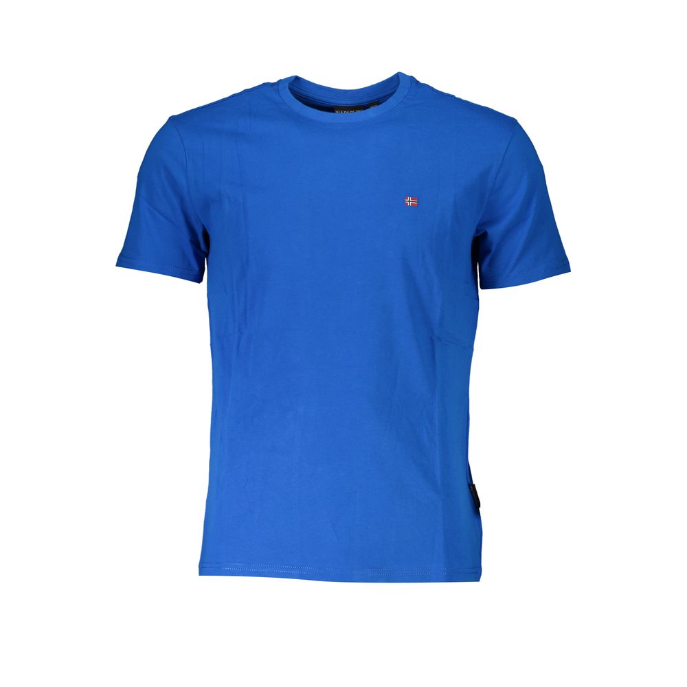 T-shirt Napapijri in cotone blu